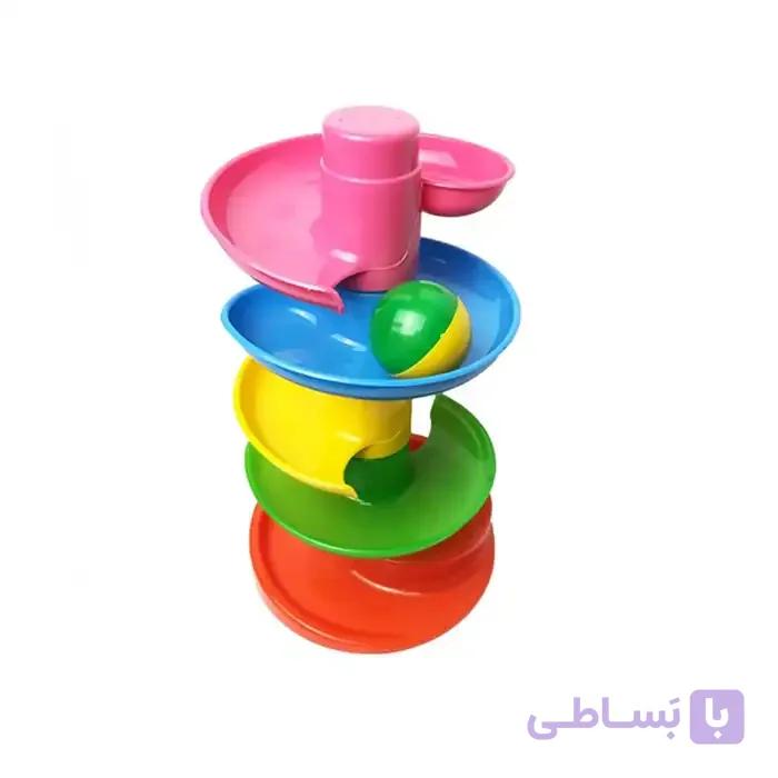 اسباب بازی توپ مارپیچ کودک (رولینگ بال)