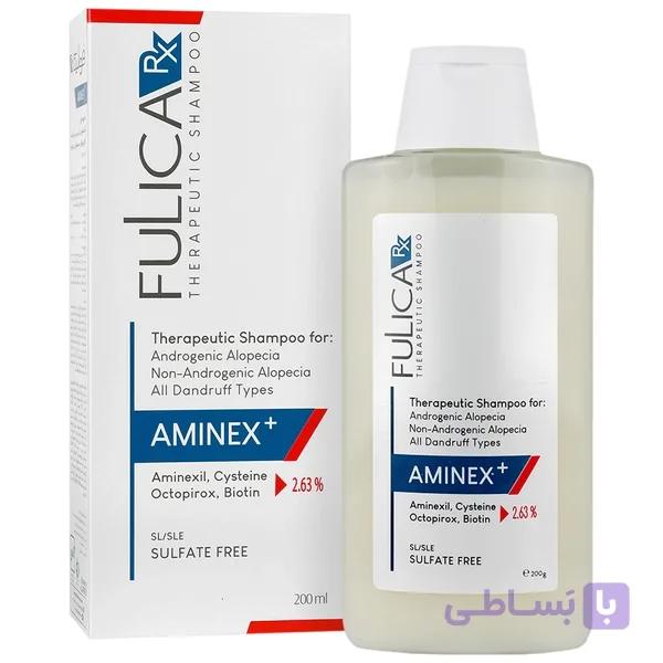 شامپو آمینکس پلاس فولیکا Aminex Plus — تصویر 1