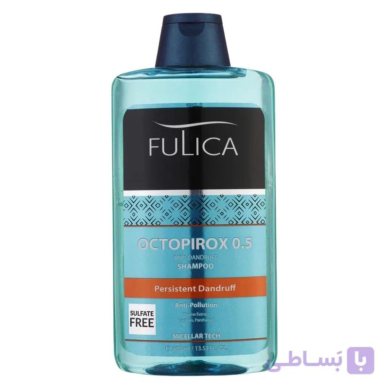 شامپو ضد شوره فولیکا مدل Octopirox فاقد سولفات حجم 400 میلی لیتر — تصویر 1