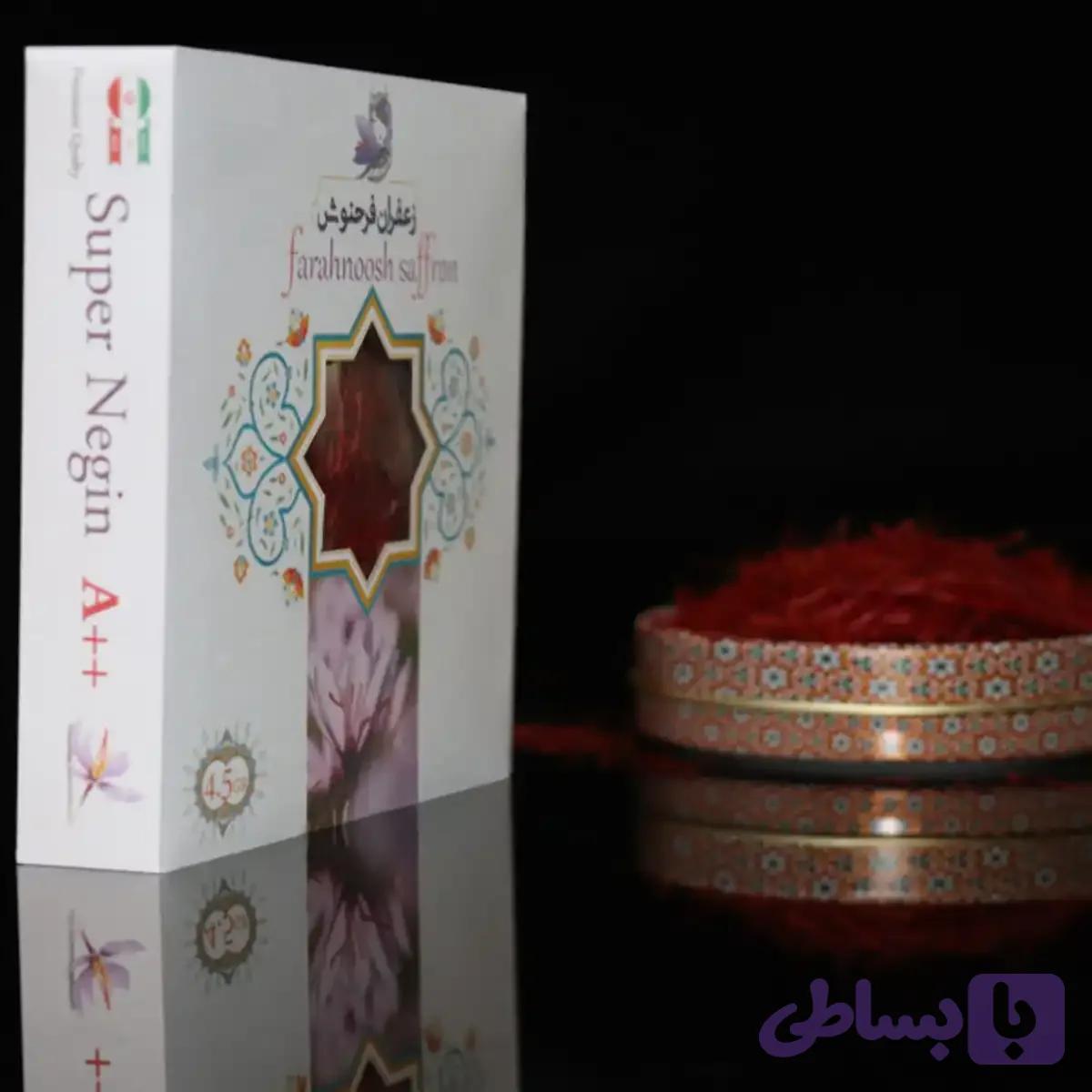 زعفران سوپر نگین4.5 گرم — تصویر 1