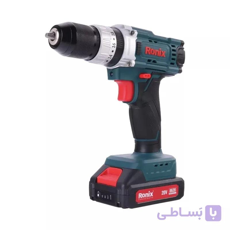 دریل شارژی ۲۰ ولت  8620رونیکس