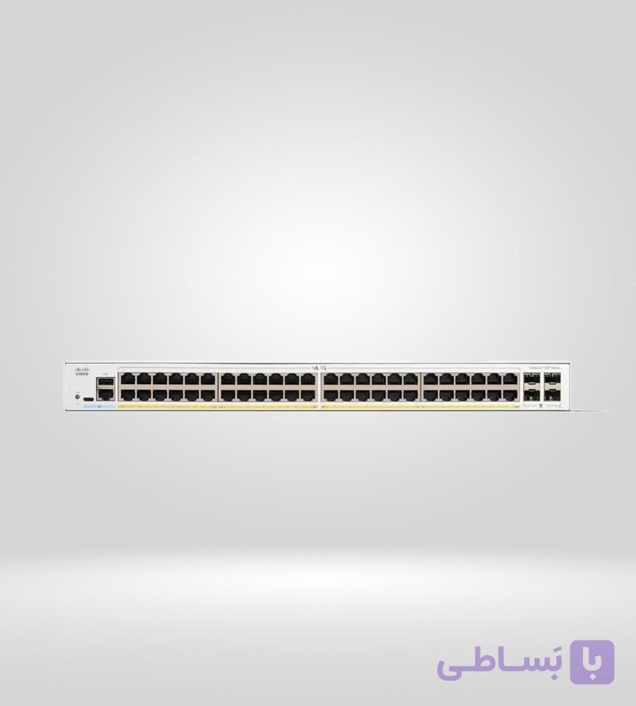 سوئیچ سیسکو C1300-48P-4G | کاملاً نو و اورجینال — تصویر 1