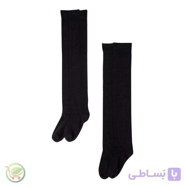 جوراب ساق بلند زنانه H&M مدل 2004 بسته 2 عددی — تصویر 1