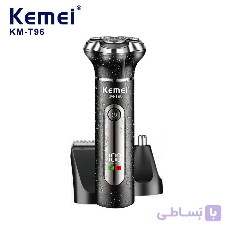 ماشین اصلاح 3 کاره کیمی مدل T-96 — تصویر 1