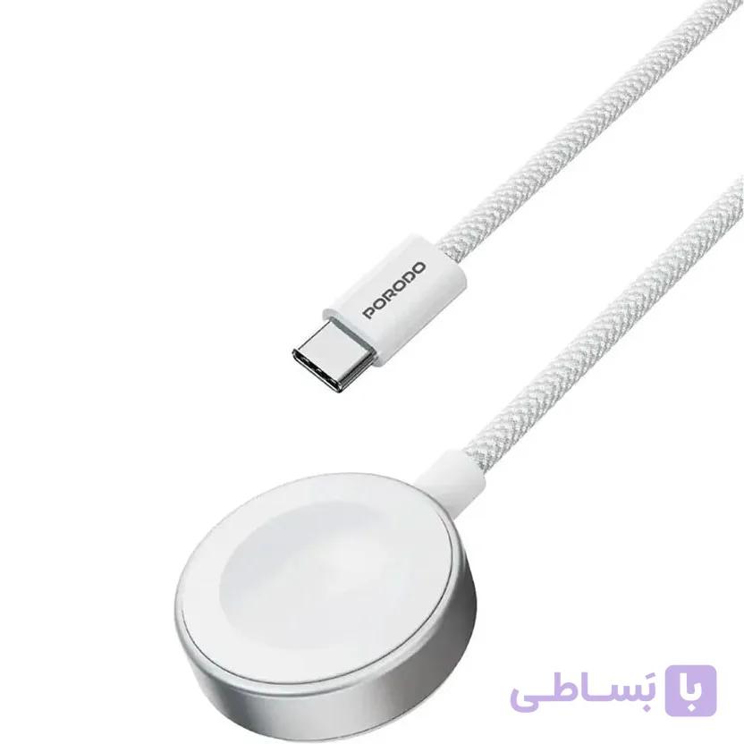شارژر مگنتی ساعت هوشمند پرودو مدل PDCBL0042 Porodo One Touch Charger Magnetic Watch Charger — تصویر 1