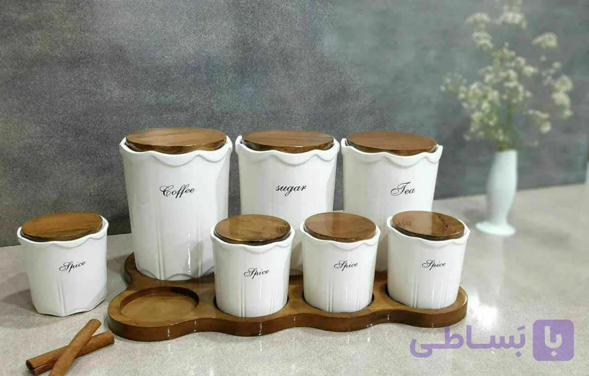 ویژه پاسماوری افرا چینی پایه چوبی راش بامبو درب دار قابل شستشو
