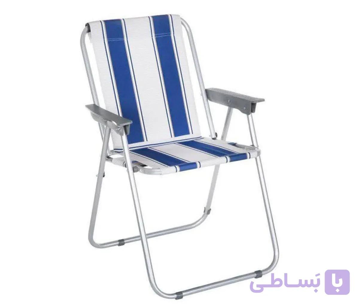 صندلی ساحلی تاشو فلزی کیفیت عالی