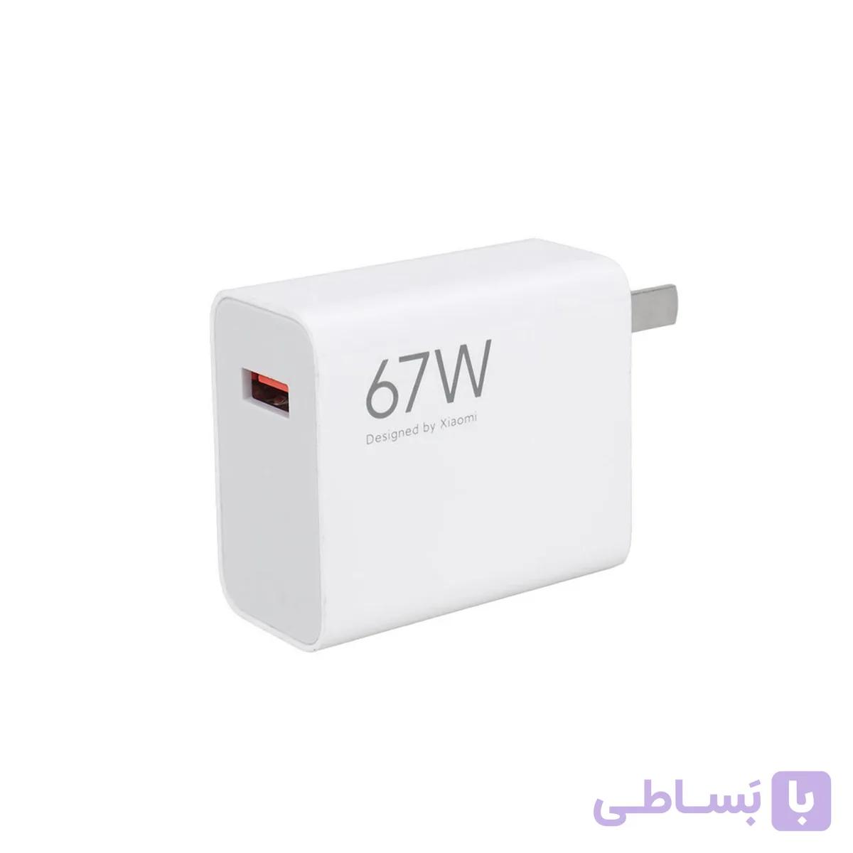 شارژر شیاومی 67W سوپر فست (اورجینال بازاری) — تصویر 1