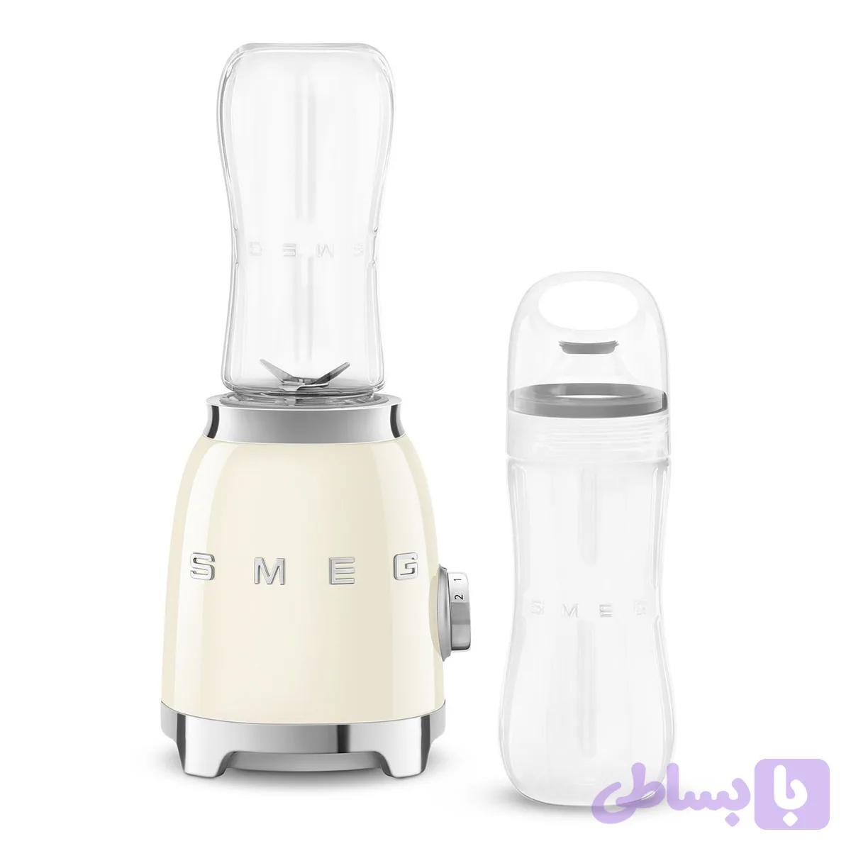 اسموتی ساز اسمگ مدل SMEG PBF01CR – با 2 ظرف – کرم — تصویر 1