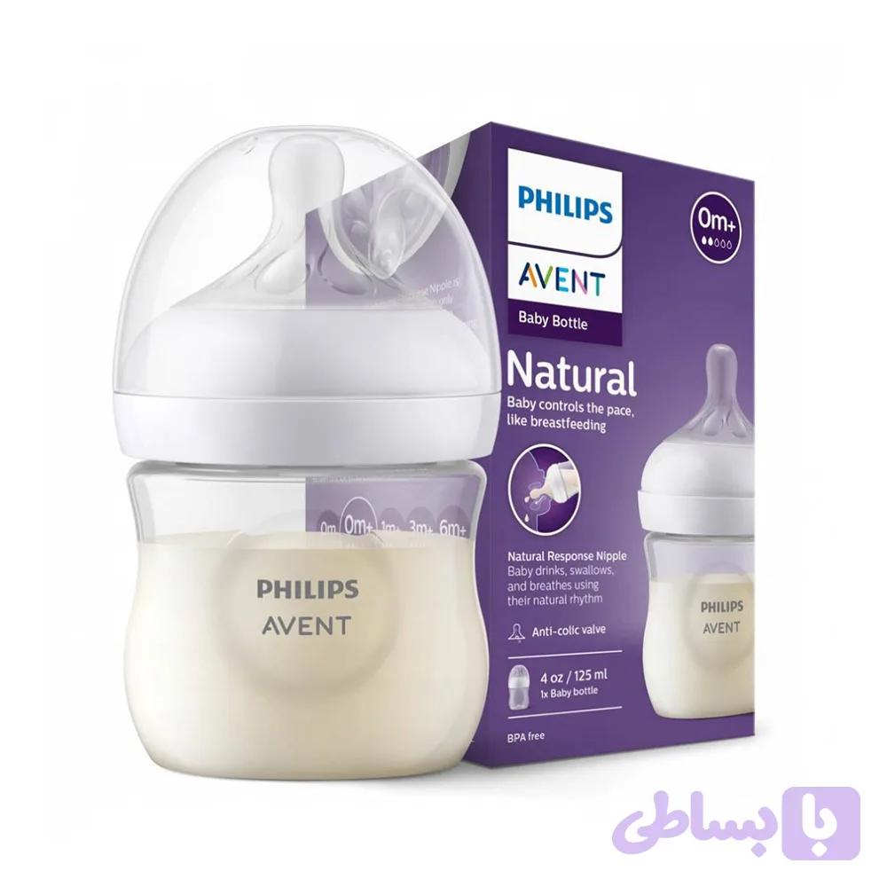 شیشه شیر طلقی 125 میل اونت PHILIPS AVENT
