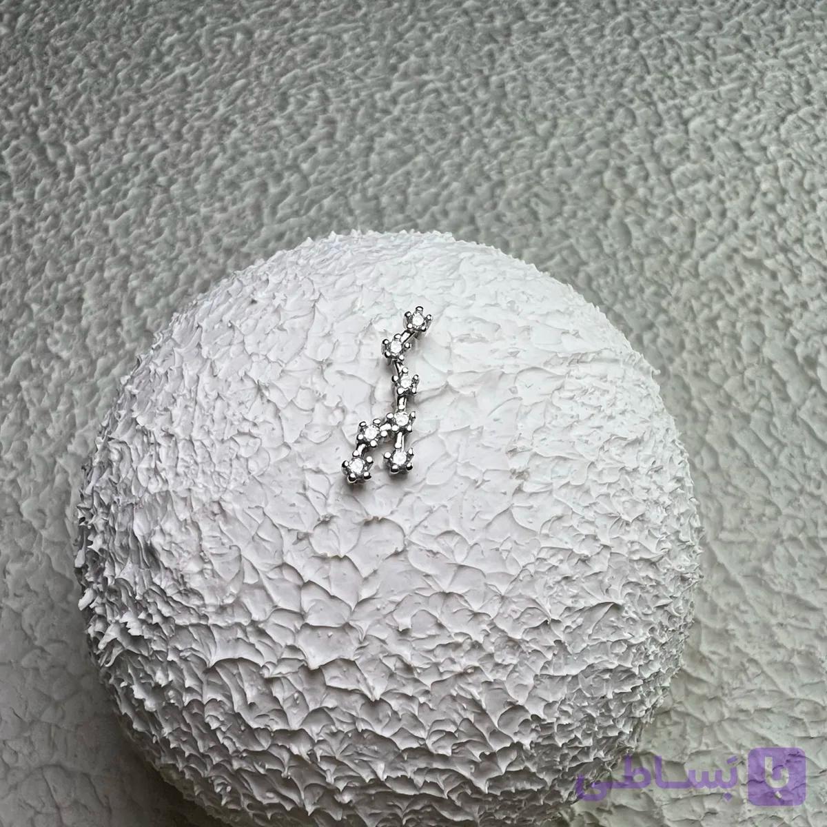 پیرسینگ گوش جواهری ستاره دنباله دار کد 128 — تصویر 1