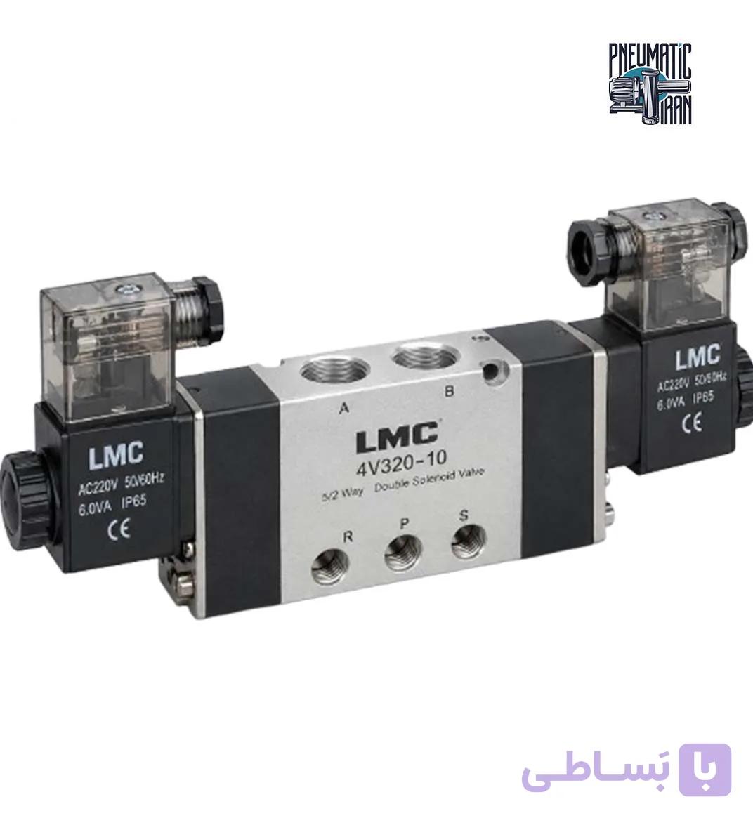 شیر برقی LMC دوبل 5-2-3/8 مدل 4V320-10 — تصویر 1