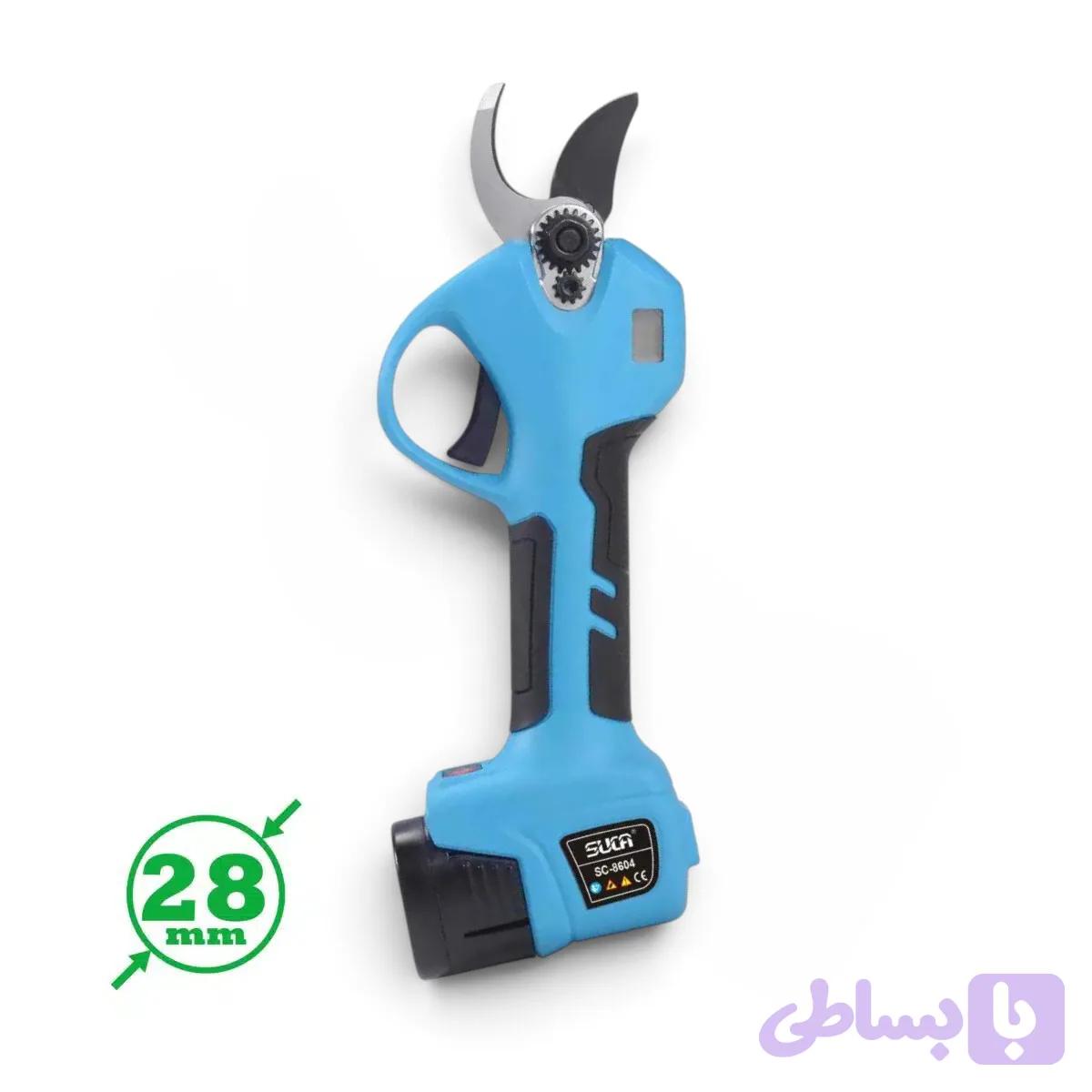 قیچی شارژی سوکا 28 میلیمتری مدل SC-8604