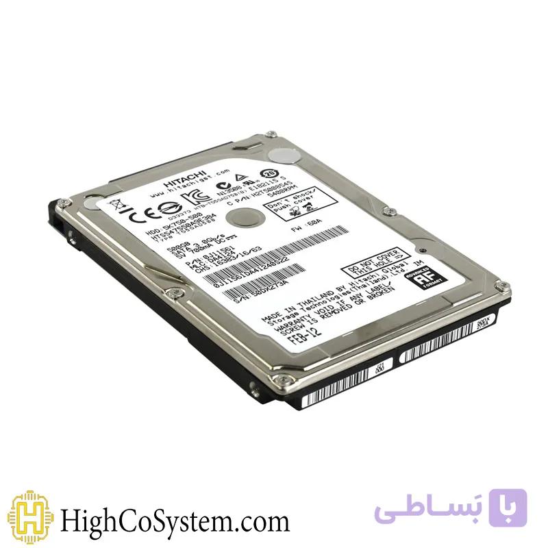 هارد لپ تاپ اینترنال HITACHI مدل 5K750-500 2,5 INCH ظرفیت 500 گیگابایت — تصویر 1