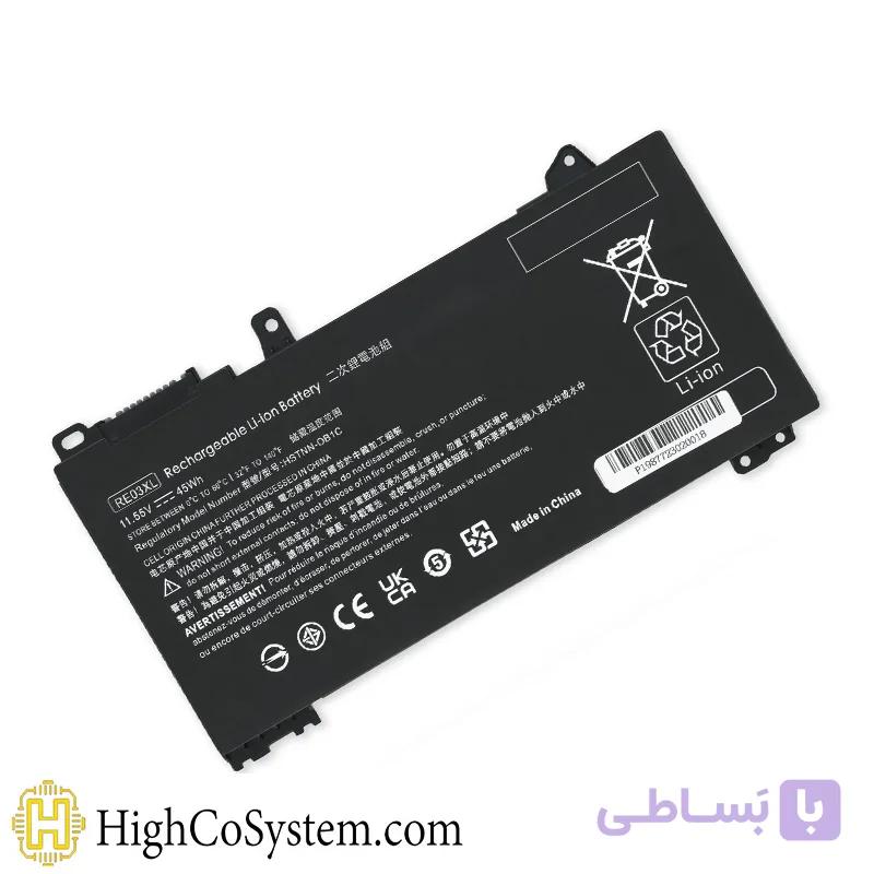 باتری لپ تاپ HP ProBook 450 G6 مدل RE03XL با ظرفیت 3500mAh — تصویر 1