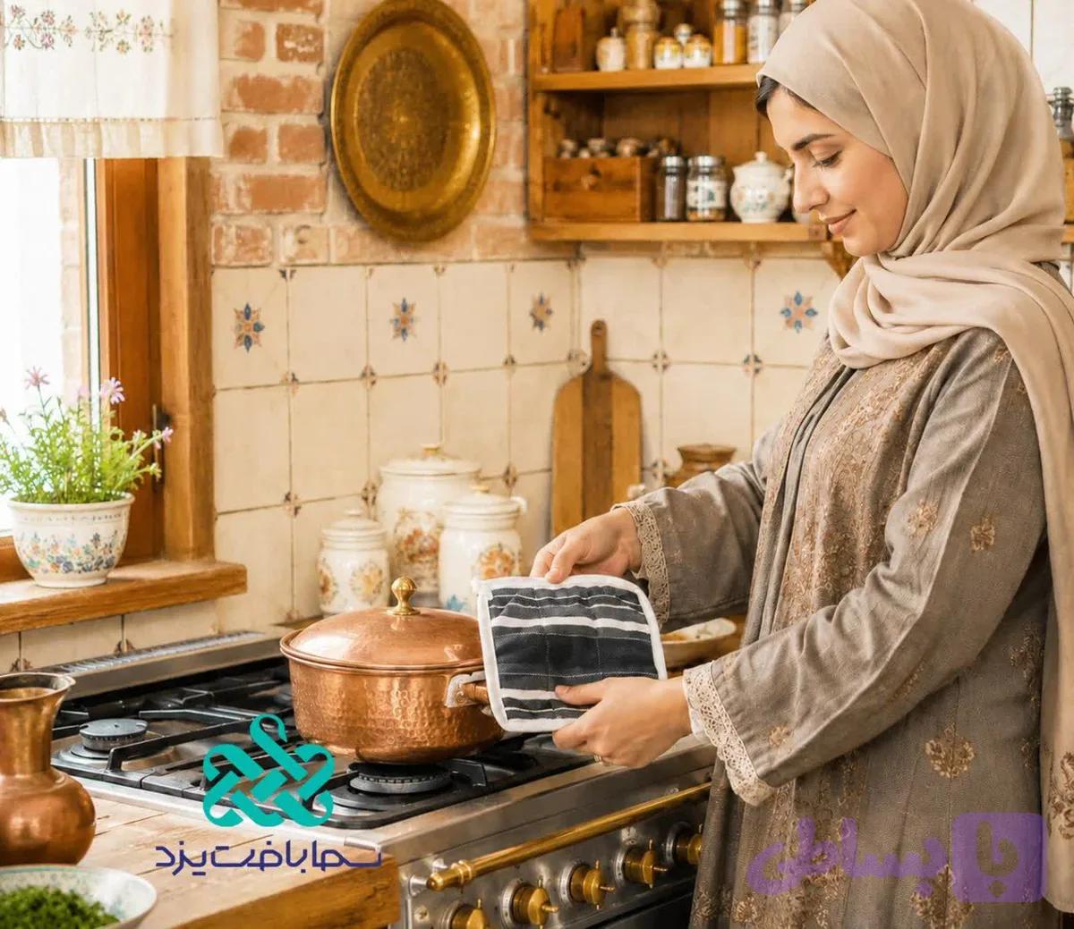 دستگیره نخی آشپزخانه — تصویر 1