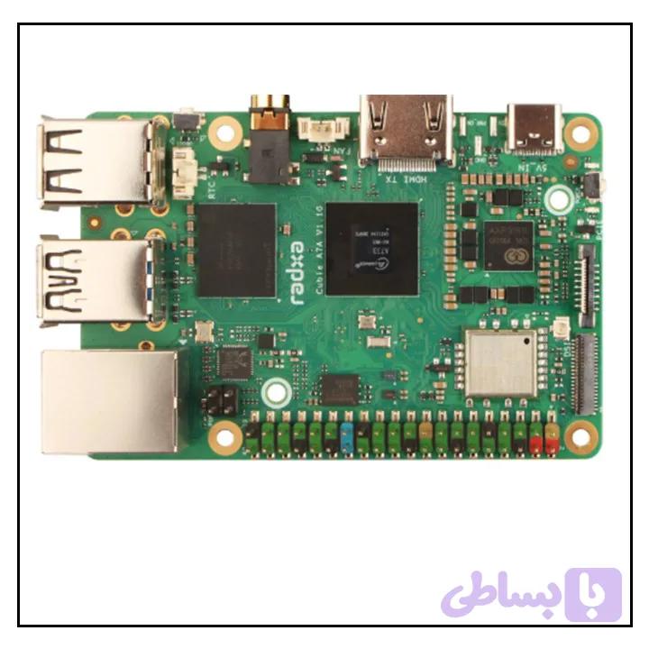 برد توسعه Radxa Cubie A7A (6GB) | پردازنده 8 هسته‌ای A733، LPDDR5، NPU 3TOPS، Wi-Fi 6 و PoE — تصویر 1