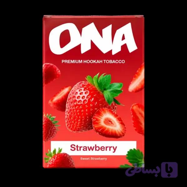 تنباکو قلیان اونا توت فرنگی ona strawberry hookah tobacco