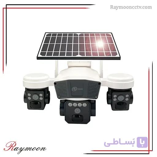 دوربین مینی اسپید دام هوشمند 3 لنز سولار سیم کارتی اوکم مدل O-Kam TL3 — تصویر 1