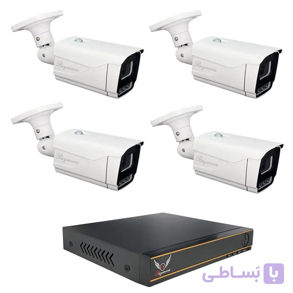 پک سیستم امنیتی 5 مگاپیکسل AHD رایمون مدل RP-5MP-HINH4C53-12 — تصویر 1