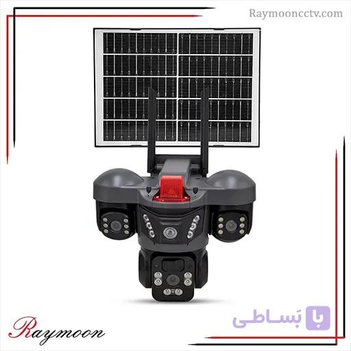 دوربین مینی اسپید دام سولار سیم کارتی سه لنز v380 مدل QL23 — تصویر 1