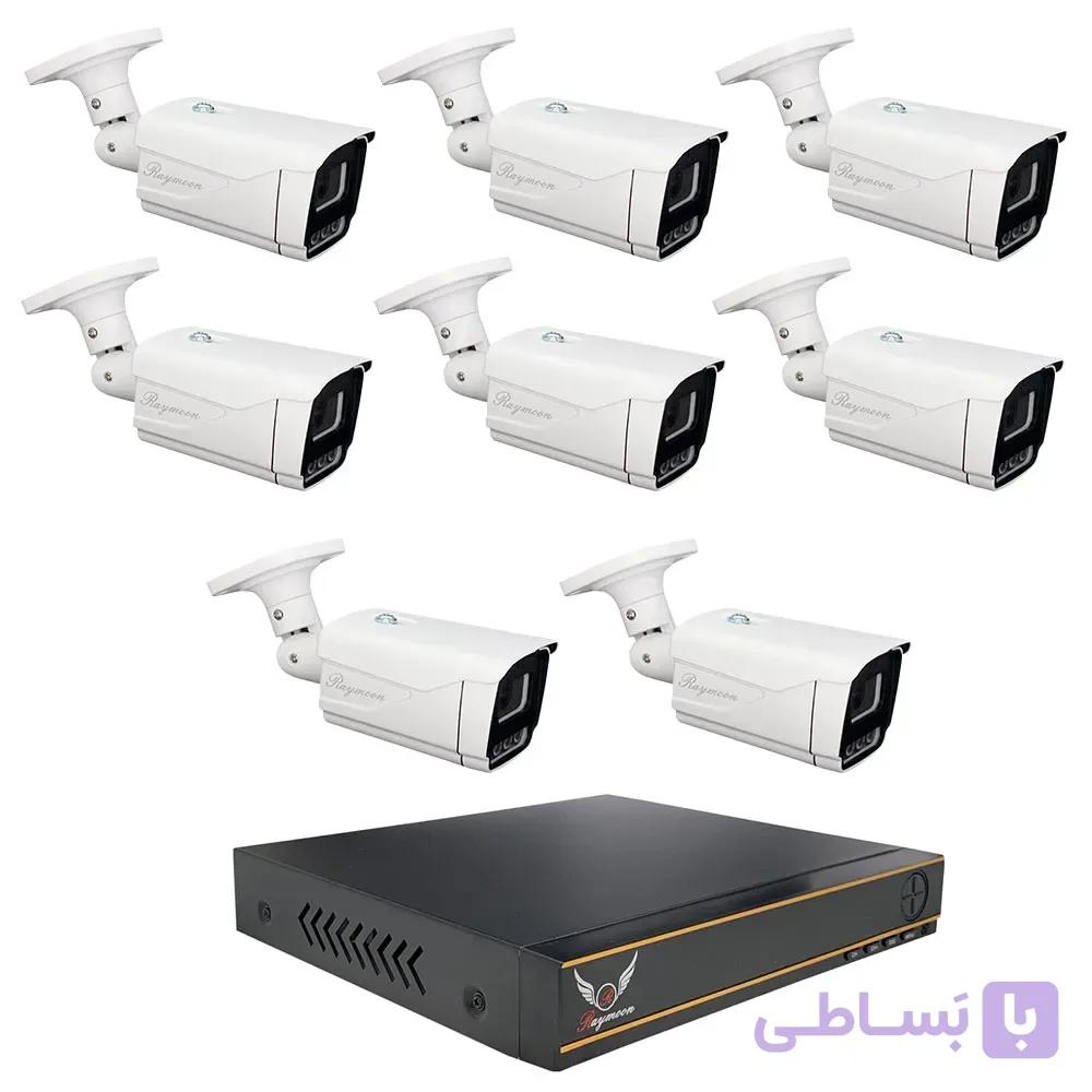پک سیستم امنیتی 5 مگاپیکسل AHD رایمون مدل RP-5MP-HINH8C53-12 — تصویر 1