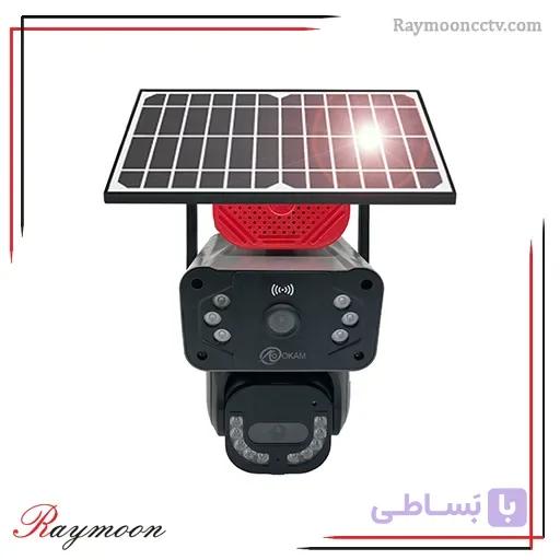 دوربین مینی اسپید دام هوشمد دولنز سولار سیم کارتی با تکنولوژی AOV مدل O-Kam TA-25 — تصویر 1