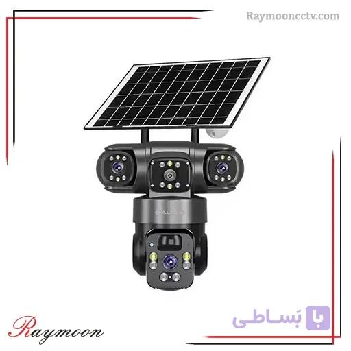 دوربین مینی اسپید دام 3 لنز هوشمند سولار سیم کارتی برند Calus مدل VC21 — تصویر 1