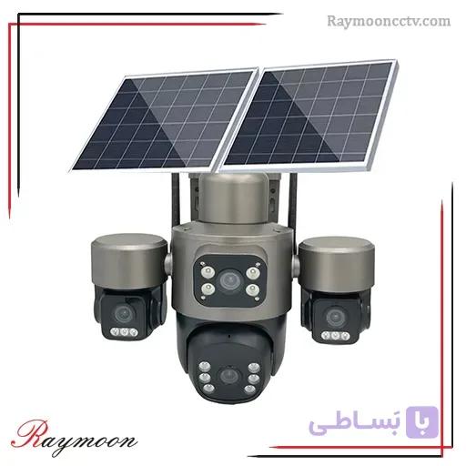 دوربین مینی اسپیددام هوشمند 4 لنز سولار سیم کارتی AOV مدل HiEasy V760 — تصویر 1