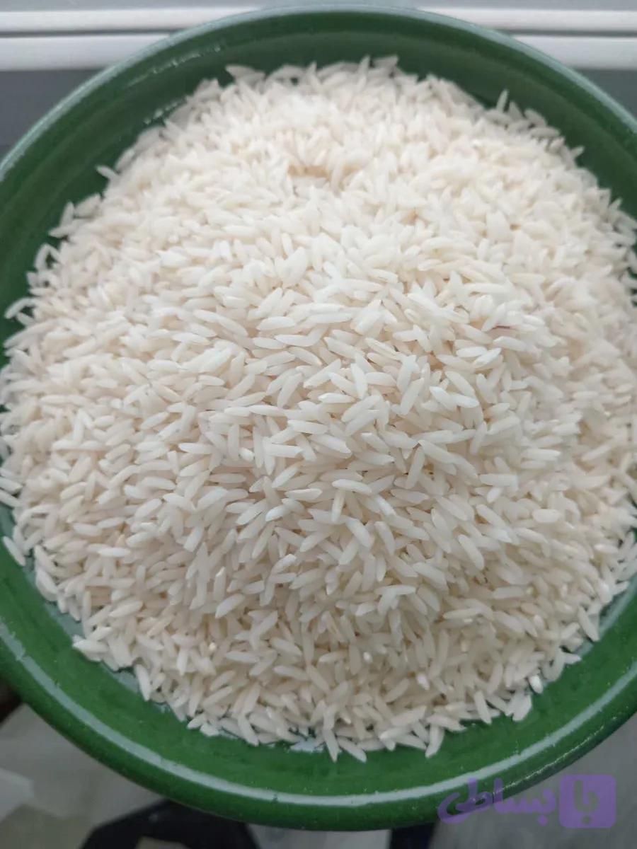 برنج هاشمی1405 اعلاء دانه بلند و عطری پاک شده با دستگاه — تصویر 1