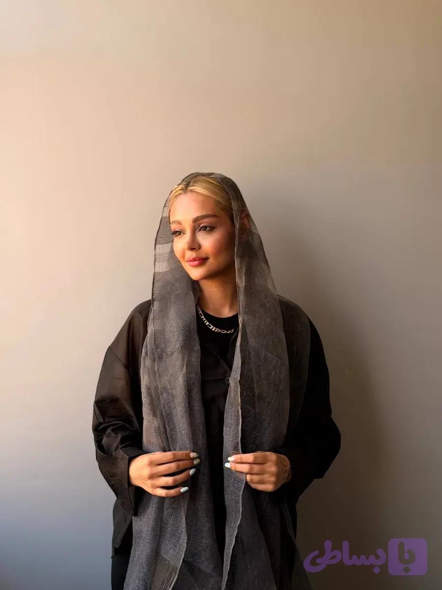 شال ویسکوز شاین منگو — تصویر 1