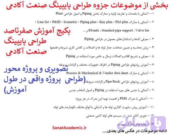 پکیج آموزش طراحی پایپینگ — تصویر 1
