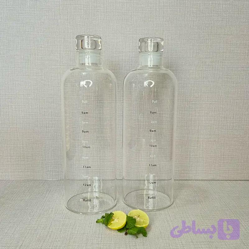 بطری شیشه ای تایم دار — تصویر 1