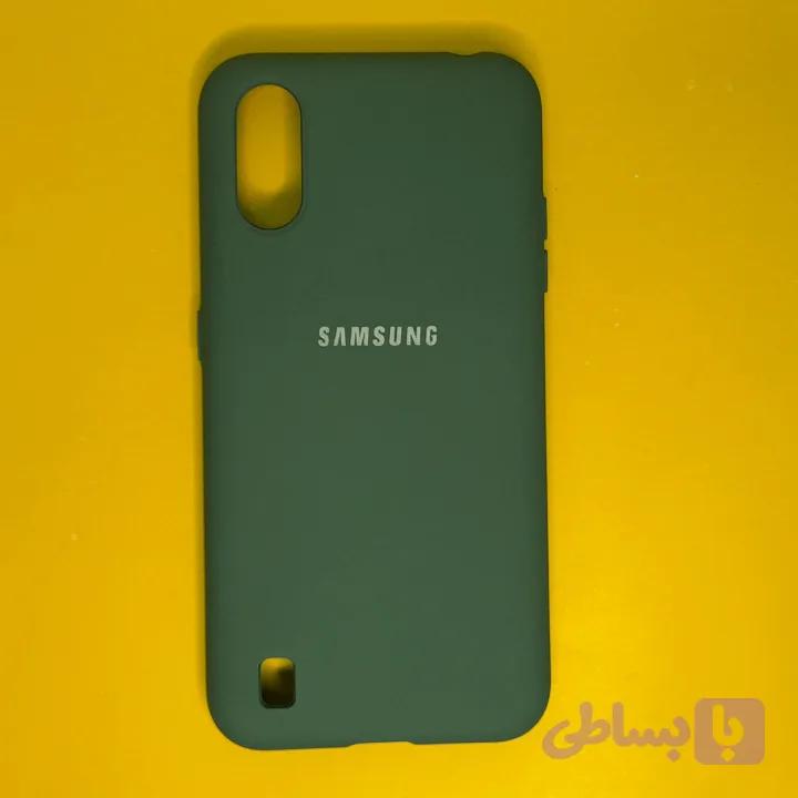 قاب گوشی سامسونگ Galaxy A01 مدل سیلیکونی — تصویر 1