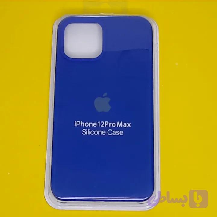 قاب گوشی آیفون iPhone 12 Pro Max مدل سیلیکونی — تصویر 1