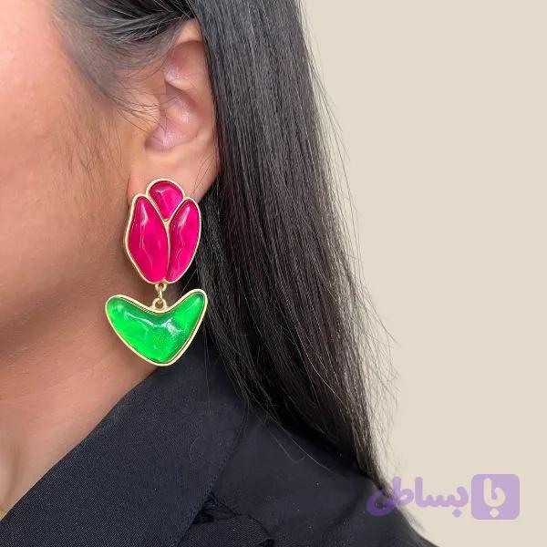 گوشواره گل لاله زارا