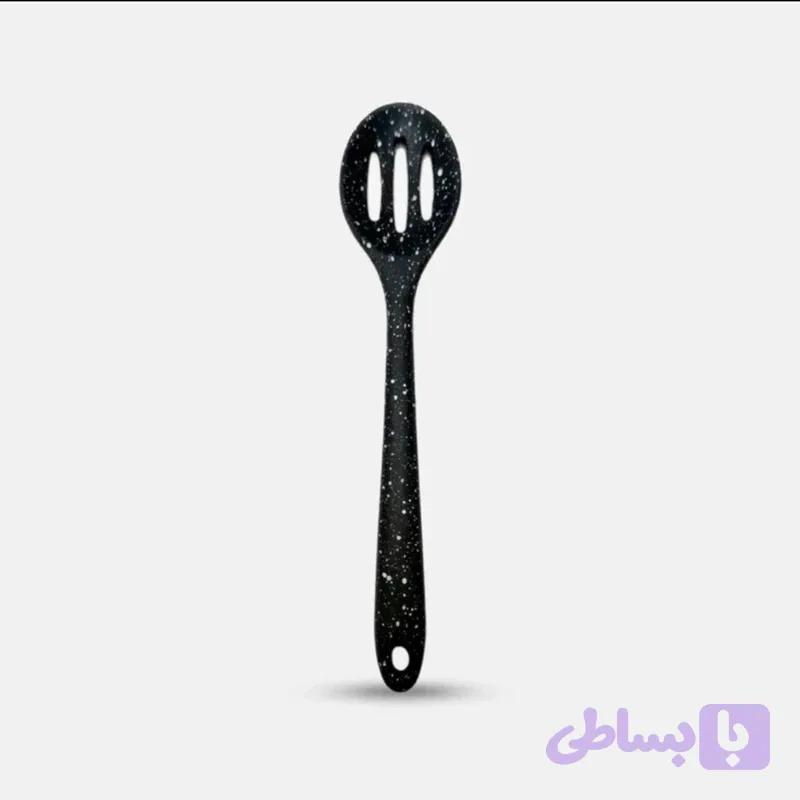 قاشق شیار دار سیلیکونی شنگیا