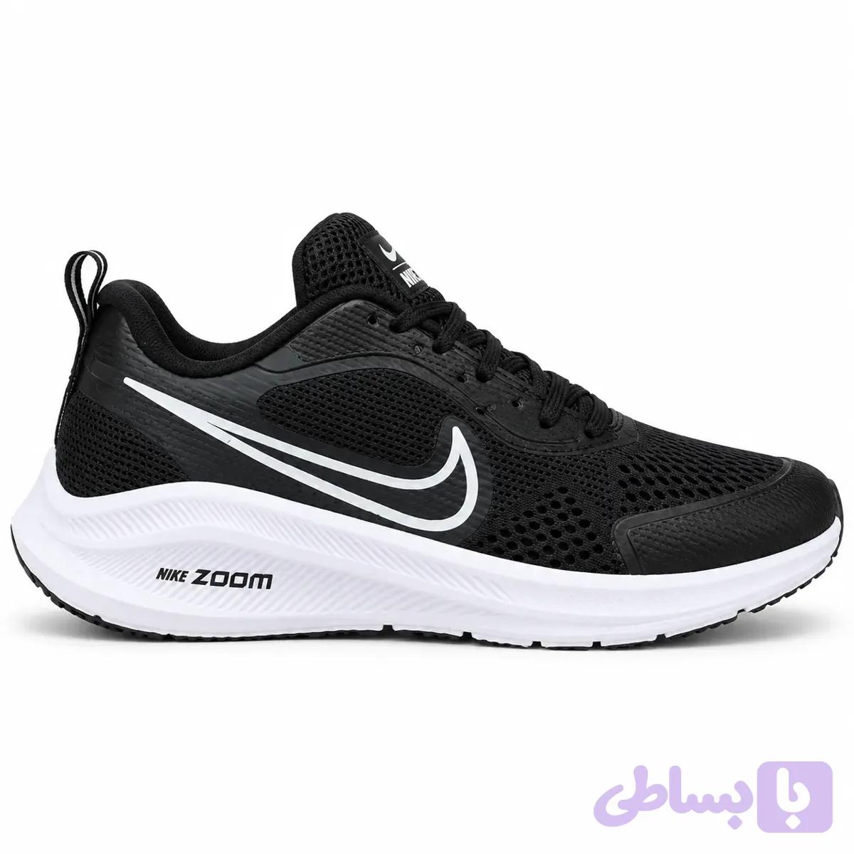 کتونی رانینگ نایک زوم زنانه مشکی (سایز 37 تا 40) | nike zoom running black