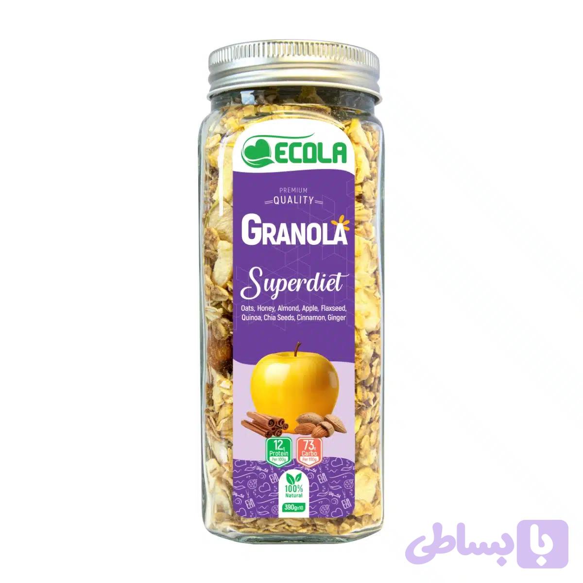 گرانولا رژیمی اکولا