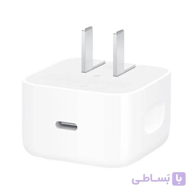 شارژر اپل 40 وات دو پین بدون کابل اصل — تصویر 1
