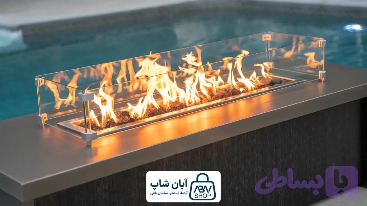 آتشدان الکلی اتانولی آبان