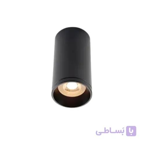 چراغ استوانه ای لامپ خور قطر8 پایه استارتی GU10 — تصویر 1