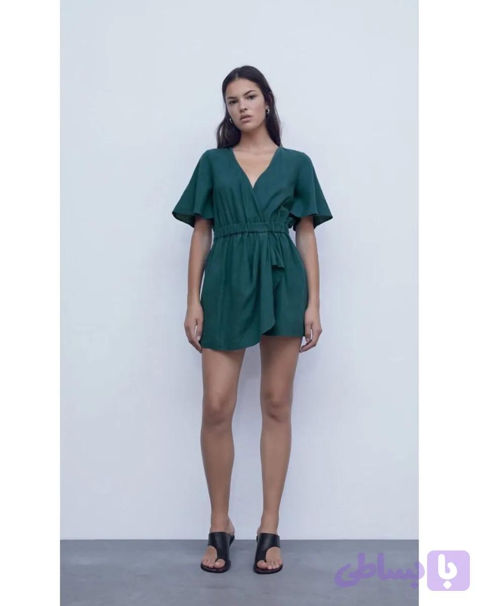 رمپر لینن ZARA