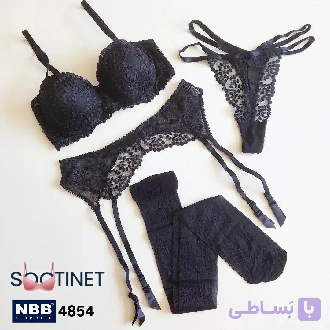 ست لباس زیر گارتر NBB کد 4854 — تصویر 1