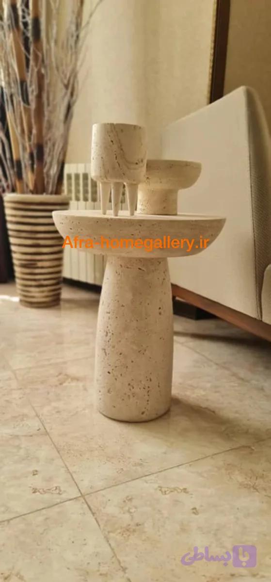 عسلی سنگی مدل ماشروم
