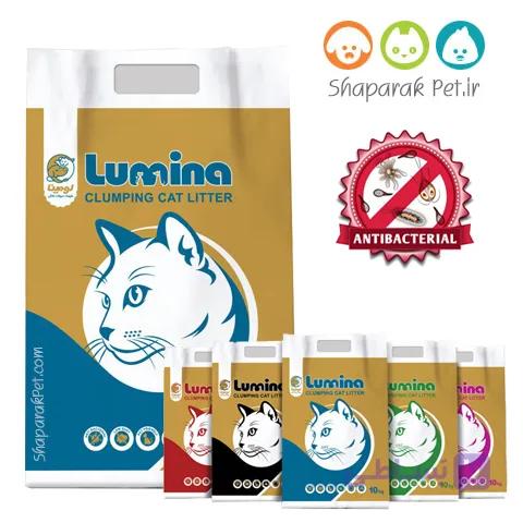 خاک گربه لومینا 10 کیلویی