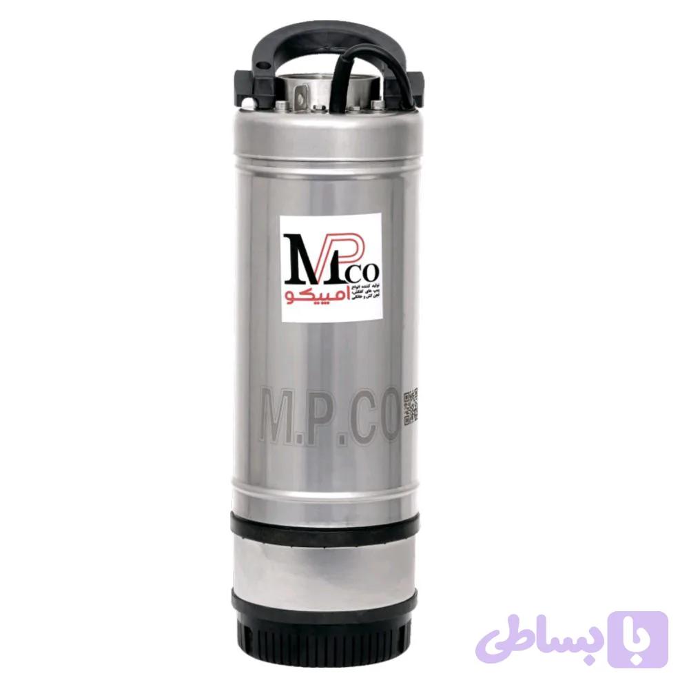 کفکش امپیکو ۱۴ متری ۳ اینچ تکفاز 1/9 اسب دو جداره استیل مدل MPCO-S.99.14-8