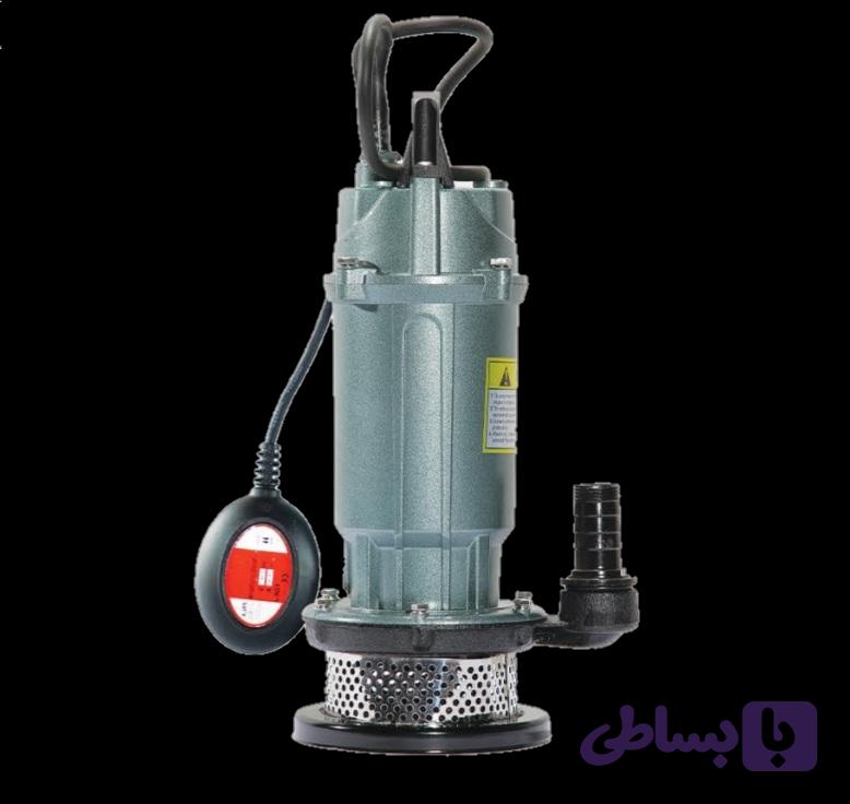 پمپ کف کش ۳۲ متری ۱ اینچ ویگو ساده QDX1.5-32-0.75 | کفکش ۳۰ متری ۱ اسب تکفاز