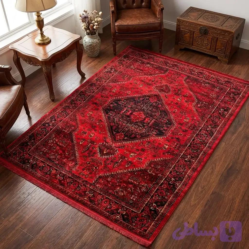 فرش نقش کهن هرمس بلوچی کد 6046