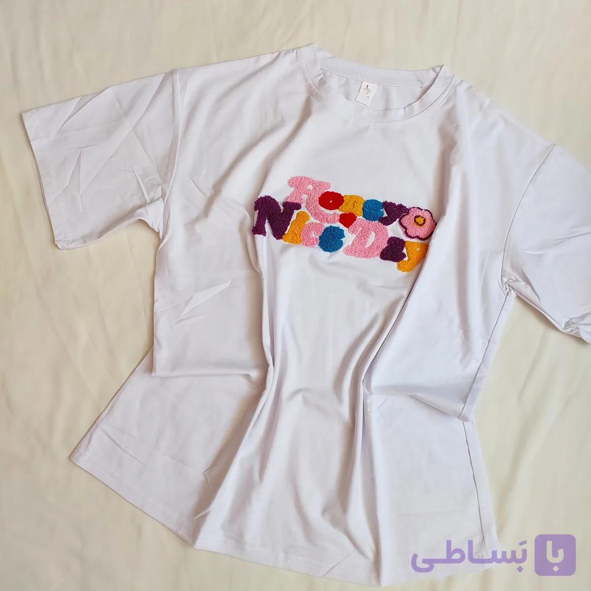 تیشرت پنبه دوزی — تصویر 1